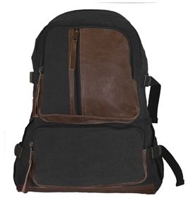 Fox Outdoor Retro Vintage Airman's Rucksack Black 0995982 - Fox Outdoor