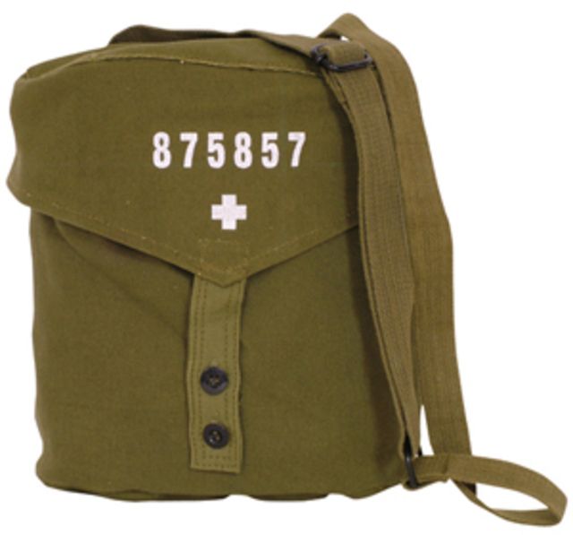 Fox Outdoor Swiss Gas Mask Bag Olive Drab 0995981 - Fox Outdoor