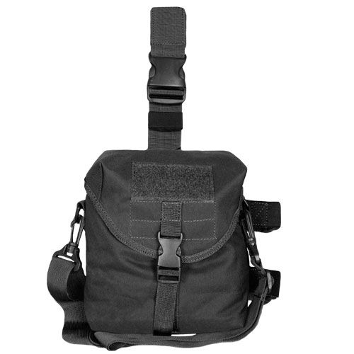 Fox Outdoor Tactical Drop Leg Dump Pouch Black - Fox Outdoor