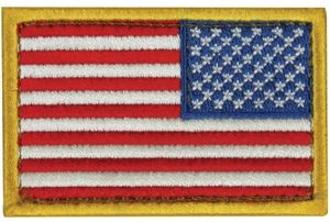 Fox Outdoor USA Flag Patch Red White and Blue - Right Face 099598848712 - Fox Outdoor