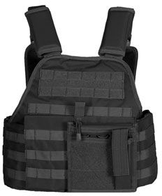 Fox Outdoor Vital Plate Carrier Vest Black 0995981 - Fox Outdoor
