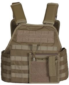 Fox Outdoor Vital Plate Carrier Vest Coyote 0995980 - Fox Outdoor