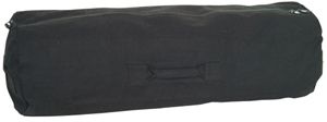 Fox Outdoor Zipper Duffel Bag 21x36in Black 09959805 - Fox Outdoor