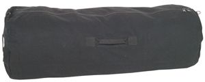 Fox Outdoor Zipper Duffel Bag 25x42in Black 09959800 - Fox Outdoor
