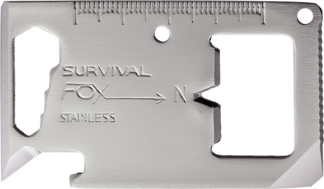 Fox Piastrina Survival Card 2.75" x 1.63" x 0.13" - Fox