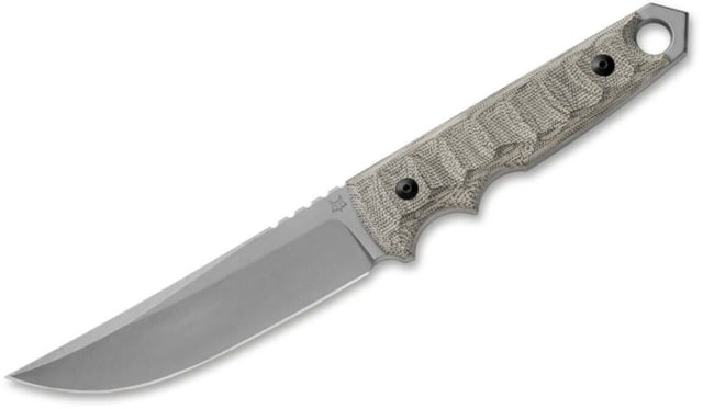Fox Ryu Tactical Tanto Fixed Blade Knife 5.31in Niolox G10 Green Handle FX-634 MOD - Fox
