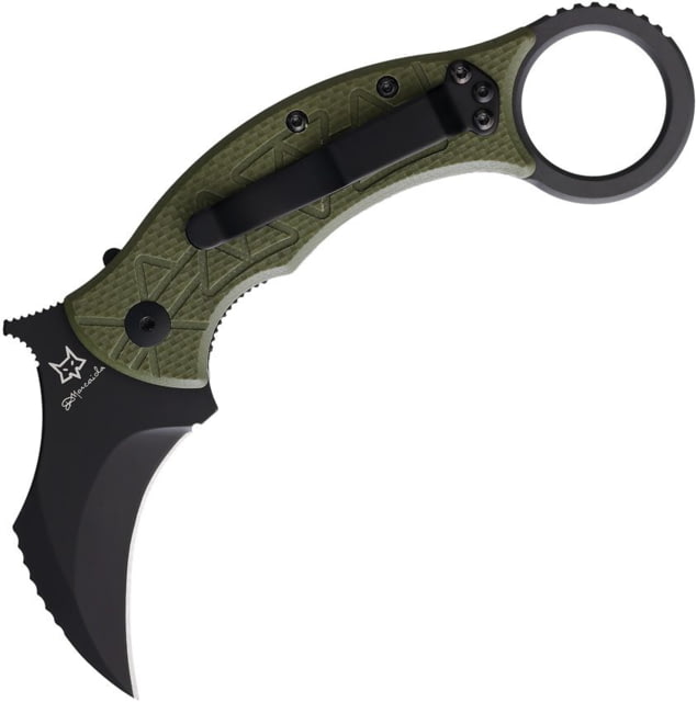 Fox Tribal K Karambit OD Green G10 - Fox