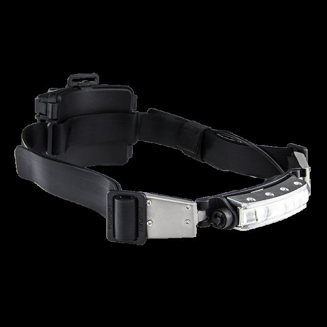 Foxfury Lighting Discover Tilt LED Helmet Light Black/Silver One Size - Foxfury