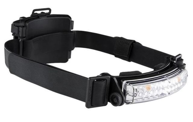 Foxfury Lighting Command+ Tilt White & Amber LED Helmet Light Black One Size - Foxfury