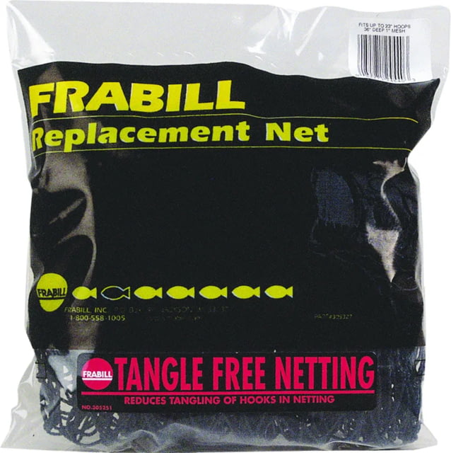 Frabill Replacement Nets Black 54in