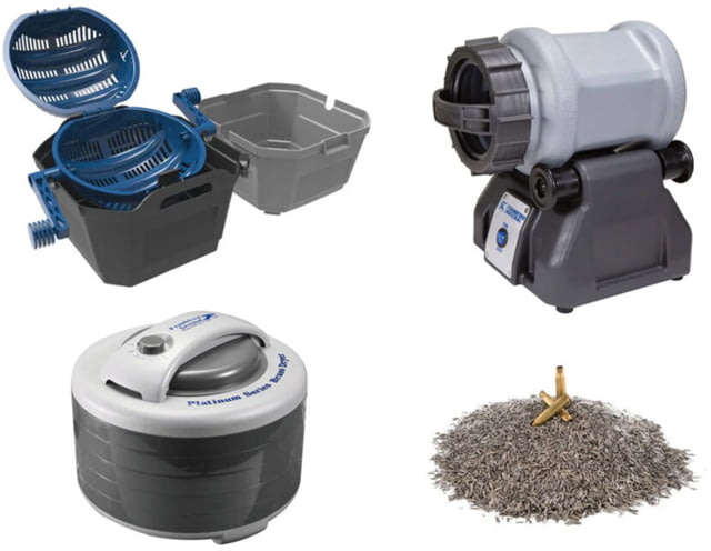Frankford Arsenal Rotary Tumbler Lite Professional Kit w/ Brass Dryer