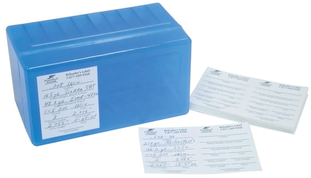 Frankford Arsenal Pistol and Rifle Reloader's Labels 100 Pack Blue/White