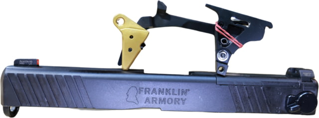Franklin Armory G-S173 Pistol Trigger Glock 17 Gen 3 Straight Gold - Franklin Armory