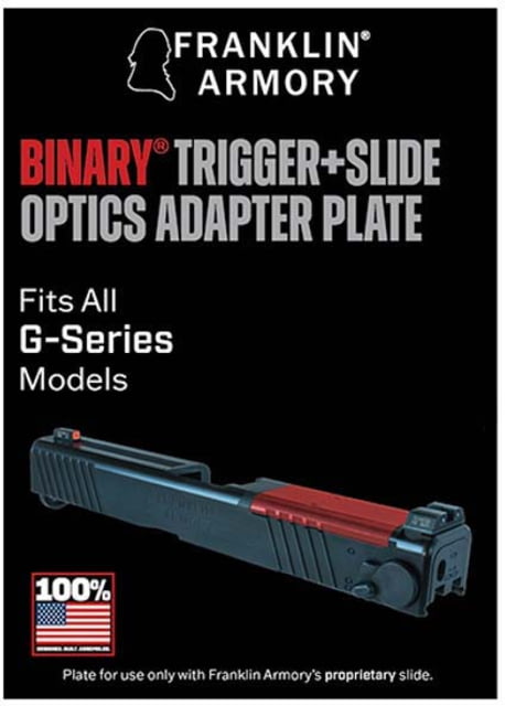 Franklin Armory G-Series Optics Plates for Leupold Deltapoint Black - Franklin Armory