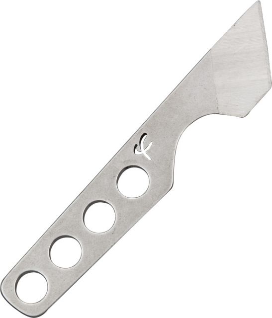 Fred Perrin Le Kiridashi Fixed Blade Knife 1in Stainless Blade Drilled Hole Design Handle FRDK - Fred Perrin