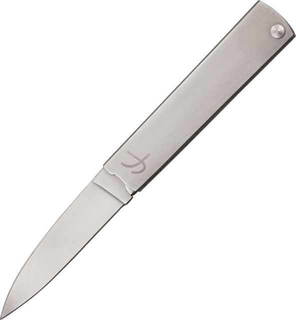 Fred Perrin Le Trifolder Folding Knife 3in Stainless Blade Stainless Handle FRD3F - Fred Perrin
