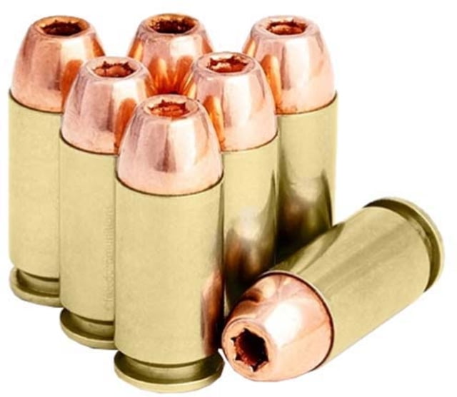 Freedom Munitions .40 S&W 180 Grain Hollow Point Brass Pistol Ammo 50 Rounds edom Munitions .40 S&W 180 Grain Hollow Point Brass Pistol 50 Rounds Ammo