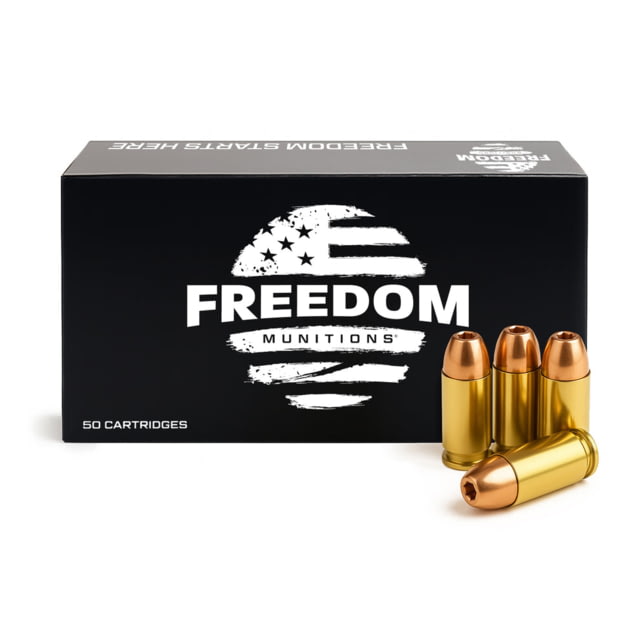 edom Munitions .45 ACP 200 Grain Hollow Point Brass Pistol 500 Rounds Ammo