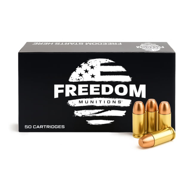 edom Munitions 9mm Luger 135 Grain RNFP Brass Pistol 500 Rounds Ammo