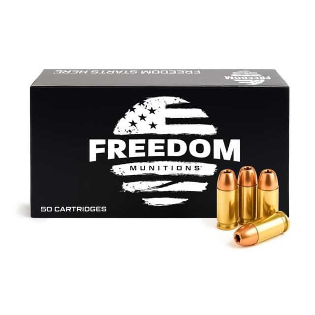 edom Munitions 9mm Luger 124 Grain Hollow Point Brass Pistol 500 Rounds Ammo