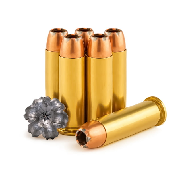 edom Munitions X-DEF Defense .38 Special 158 Grain Hollow Point Brass Pistol 50 Rounds Ammo
