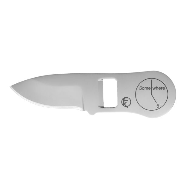 Fremont 5 Oclock Fixed Blade Knife Stainless Steel - Fremont