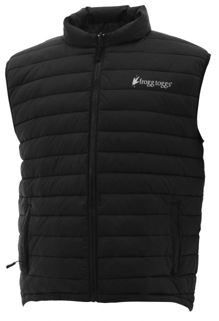 Frogg Toggs Co-Pilot Insulated Puff Vest Black Small