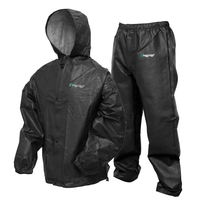 Frogg Toggs Frogg Toggs Pro Lite Rainsuit Blk Xl - $49.99 at Optics Planet
