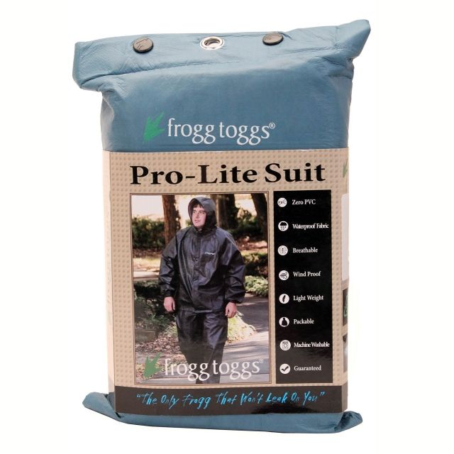 Frogg Toggs Pro Lite Rainsuit Blu Xl