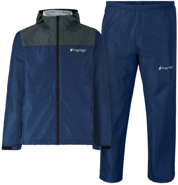Frogg Toggs Men'S Vapor Rain Suit Blue & Gray Sm/Md