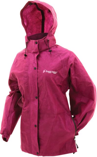 Frogg Toggs Pro Action Rain Jacket - Women's Black Cherry Large