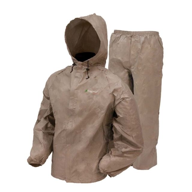 Frogg Toggs Ultra-Lite2 Rain Suit Stuff Sack Small Khaki 90813