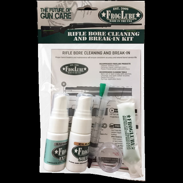 FrogLube Rifle Bore Cleaning Kit Green .5oz - Froglube