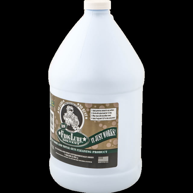 FrogLube Solvent Jug Clear 1 gal - Froglube