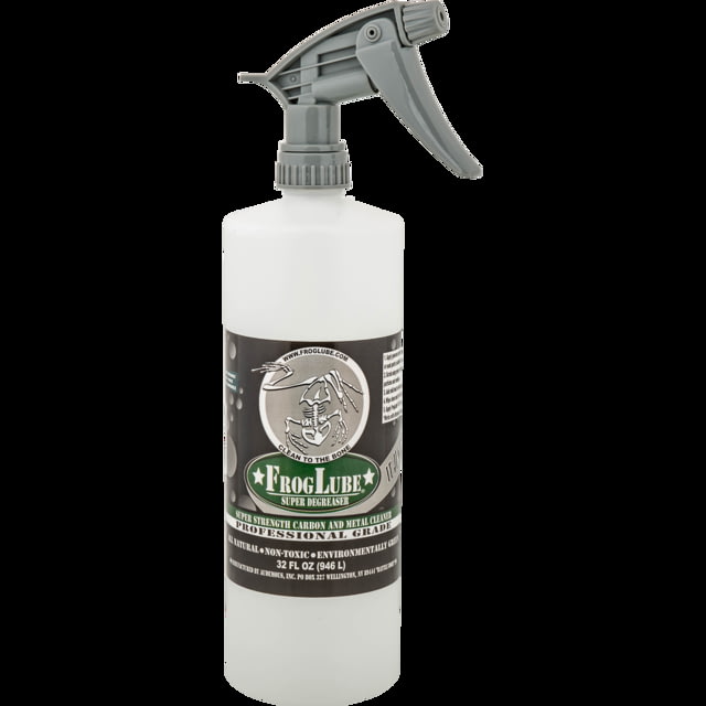 FrogLube Super Degreaser 32oz Spray Bottle Clear