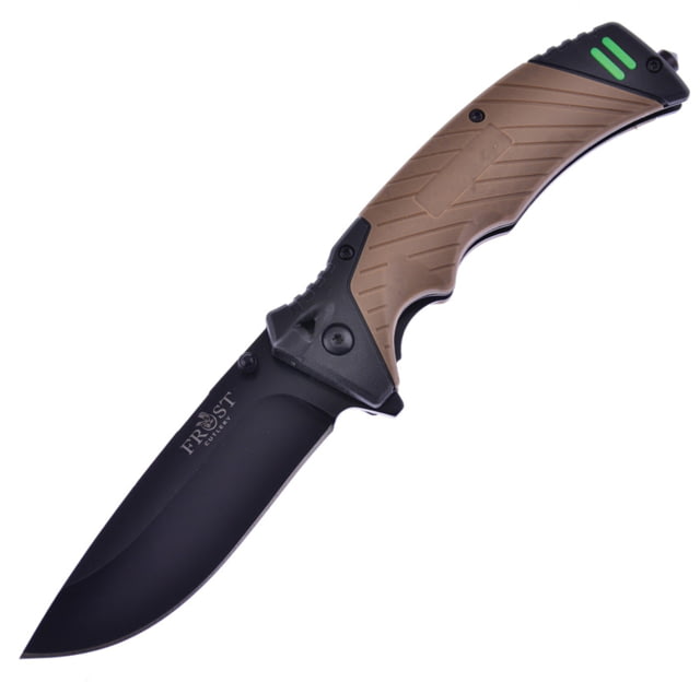 Frost Firestarter Linerlock A/O Tan - Frost