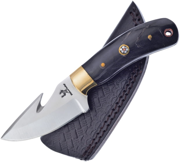 Frost Guthook Horn 3.25 in Fixed Blade Knife Horn