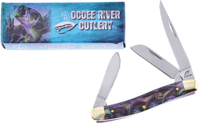Frost Mini Stockman Abalone F - Frost Cutlery