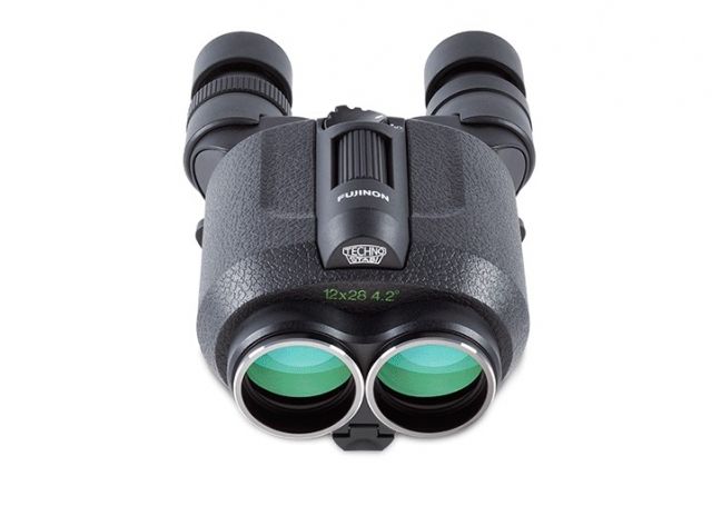 Fujinon 12x28mm Techno Stabi Binoculars Dark Grey - Fujinon