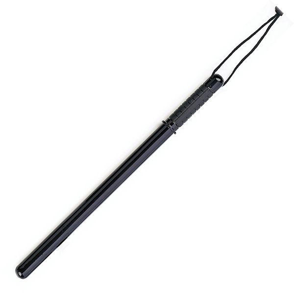 Fury 24 in. Straight Nylon Fiber Military Baton w/Rubber Grip - Fury