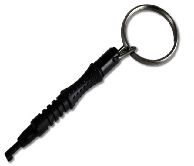 Fury Tactical EZ-Grip Handcuff Key Key Ring Carbon Steel Tip - Fury