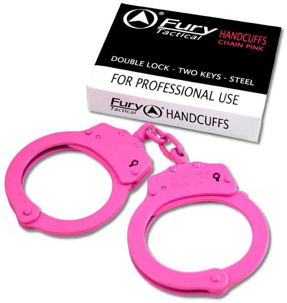 Fury Tactical Handcuffs Pink - Fury