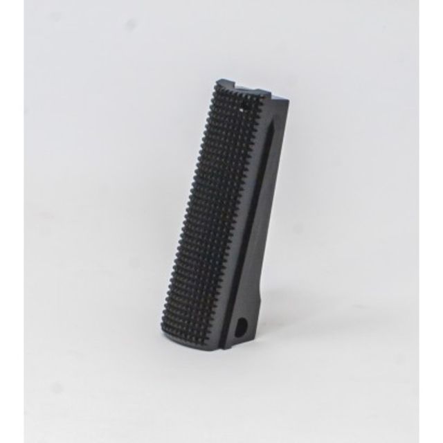 Fusion Firearms  Mainspring Housing Steel Gov Checkered Black - Fusion Firearms