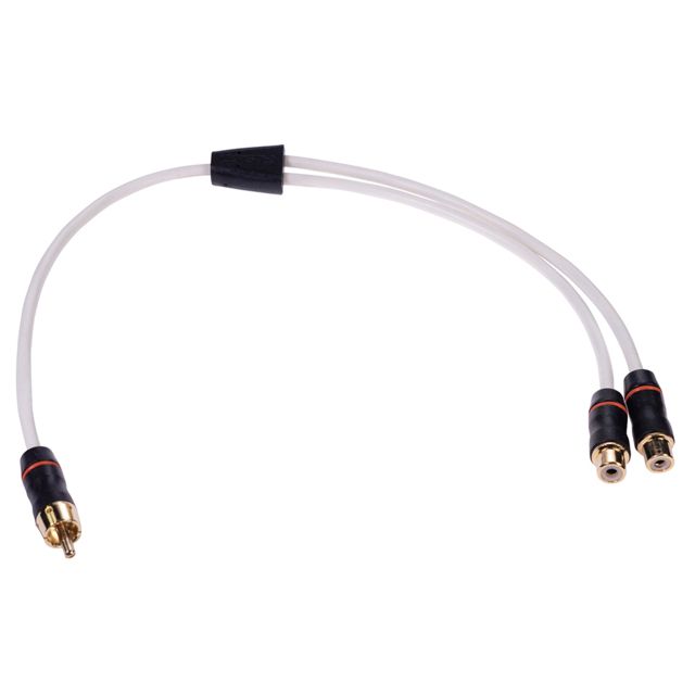 Fusion Premium RCA Splitter 1M to 2' MS-RCAYF