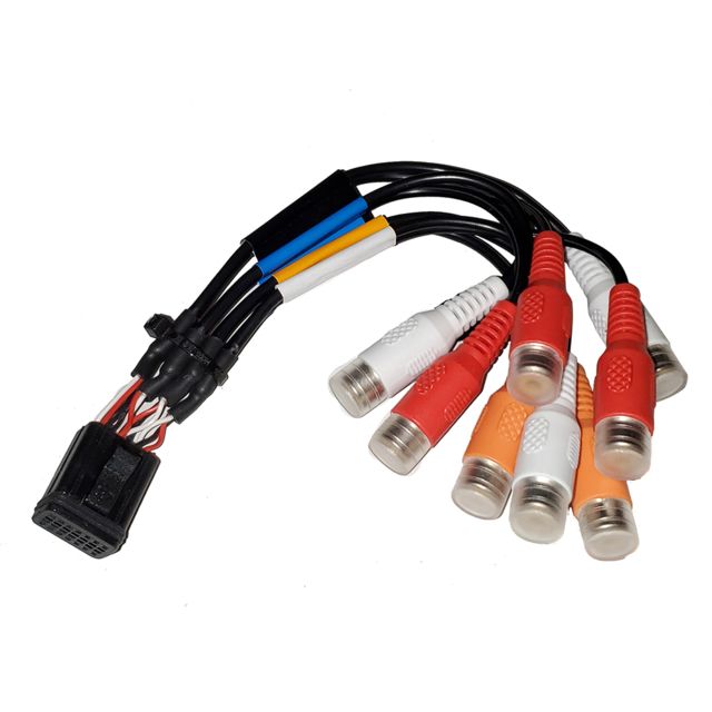 Fusion Wire Harness f/ MS-RA670 & MS-RA770 Stereo - Zone 1 & 2 B Port-RCA