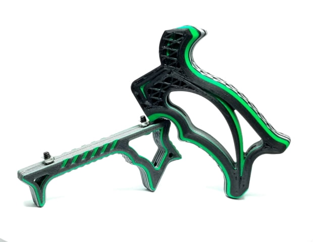 Future Forged Vektor X & Halex 2.0 set Mlok Alpine Green Accent/Silver/Black Core - Future Forged