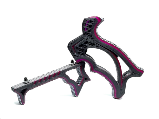 Future Forged Vektor X & Halex 2.0 set Mlok Purple Accent/Silver/Black Core - Future Forged