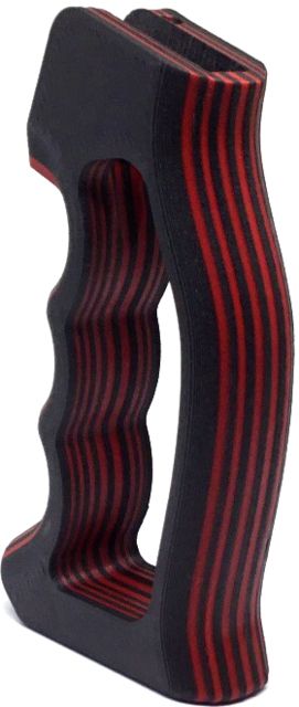 Future Forged Vengeance Grip AR-15 Carbon Fiber SG-2 Frame Red/Carbon Black - Future Forged