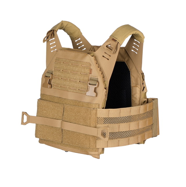 G-Code Assaulter's Plate Carrier Coyote Brown Large- SAPI ESAPI and 10.125in x 13.25in cuts up SYNC-APC-1-CB-8RCB-LG - G-Code
