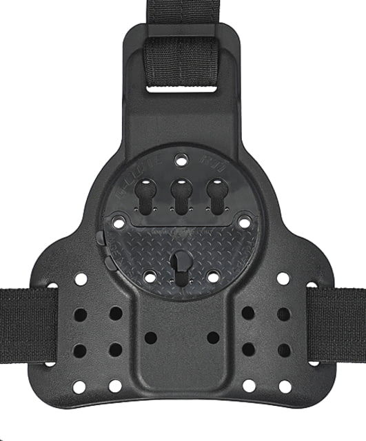 G-Code Drop Leg Single Holster Mount w/ Cobra Buckle Leg Strap Black - G-Code